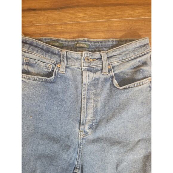 Wild‎ Fable Highest Rise Mom Jeans Women's Size 4 Blue Medium Wash Distressed - Picture 2 of 8